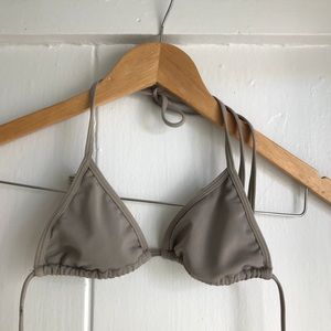American Apparel triangle bikini top